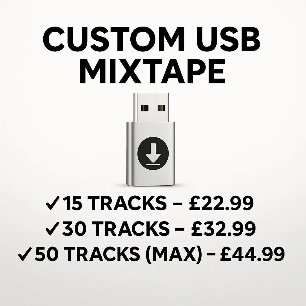 Custom Music USB – Convert Your Spotify or Apple Music Playlist to USB (Personalised Gift)