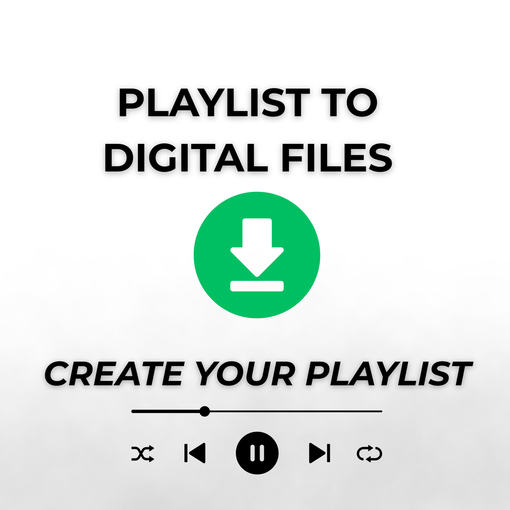 Playlist to Digital Files – Convert Spotify or Apple Music Playlist to MP3 or WAV (Download)